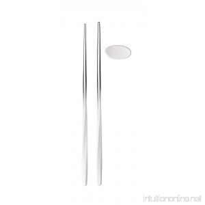 Guzzini My Fusion Collection 2 Tone Chopsticks with Rest White Set of 2 - B0748DWW7B